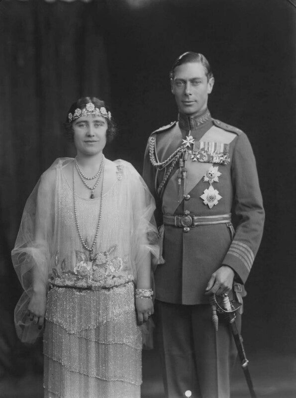 Queen elizabeth, the queen mother; king george vi npg x28024