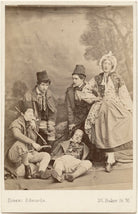 Five unknown actors in 'Arrah-na-Pogue' NPG x139995