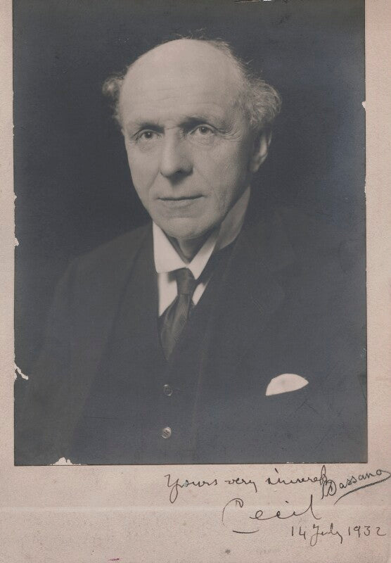 Edgar algernon robert gascoyne cecil, 1st viscount cecil of chelwood npg x199361