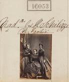 Marietta Fachiri; Zennou ('Jenny') Mavrogordato (née Schilizzi); Hypatia Schilizzi (née Schilizzi) NPG Ax63978