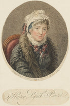 Hester Lynch Piozzi (née Salusbury, later Mrs Thrale) NPG D16112