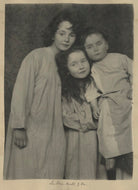 Leopold Hamilton Myers; Silvia Constance Myers; Harold Hawthorn Myers NPG Ax68379