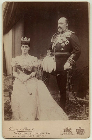 Queen Alexandra; King Edward VII NPG x3801