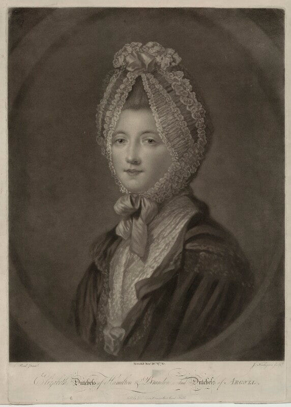 Elizabeth (née gunning), baroness hamilton of hameldon npg d7115