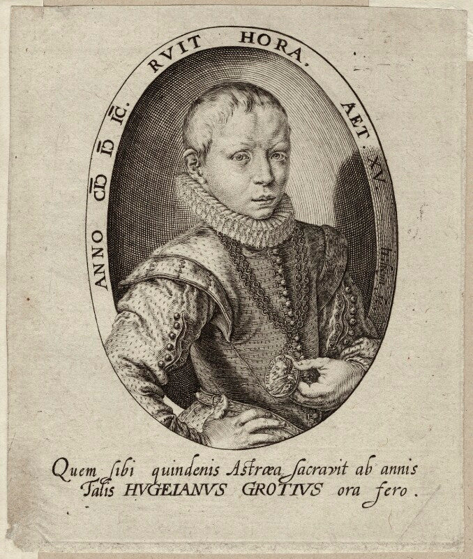 Huigh de groot (hugo grotius) npg d26259