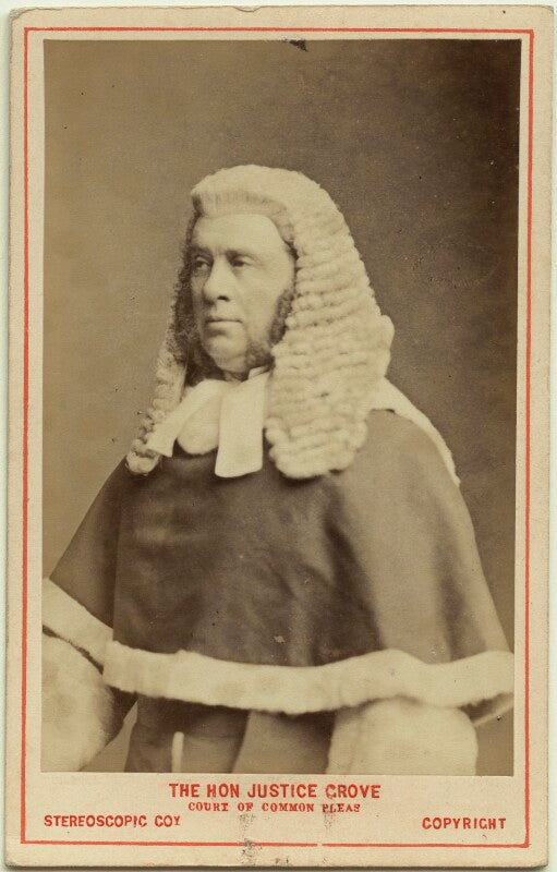 Sir william robert grove npg ax28443