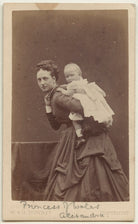 Queen Alexandra; Princess Louise, Duchess of Fife NPG x22090