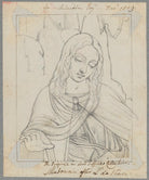 Madonna ('Madonna of the Yardwinder') NPG D17460