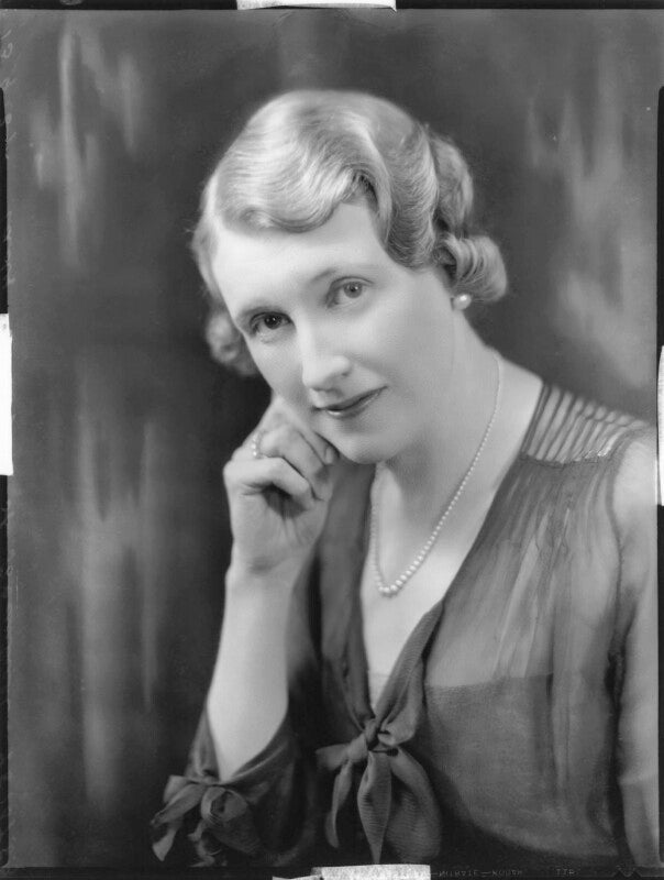 Alice pearl (née crake), lady montagu of beaulieu (later hon. mrs pleydell bouverie) npg x75314