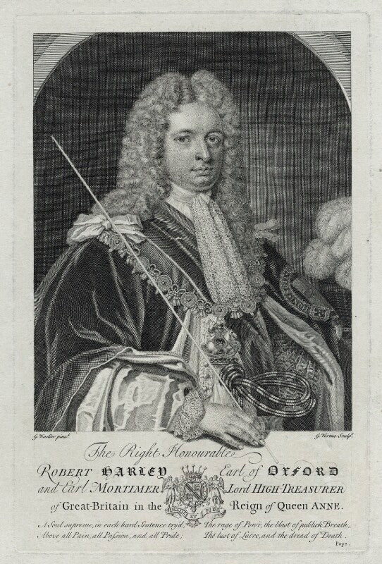 Robert harley, 1st earl of oxford npg d39485