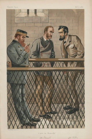 "Force no Remedy" (Charles Stewart Parnell; John Dillon and an unknown policeman) NPG D44043