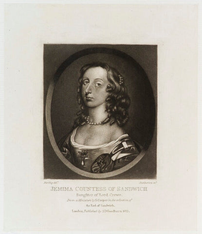 Jemimah Montagu (née Crew), Countess of Sandwich NPG D20108