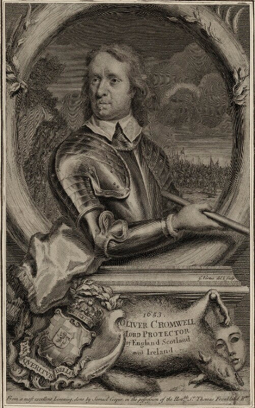 Oliver cromwell npg d28667