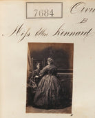 Ellen Thomas (née Kennard) NPG Ax57523