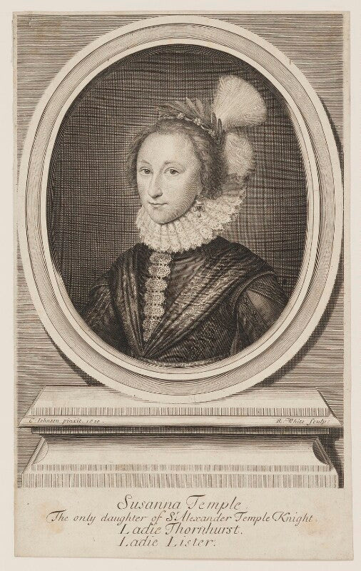 Susanna lister (née temple), lady lister npg d37363