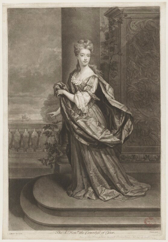 Mary capel (née bentinck), countess of essex npg d36571