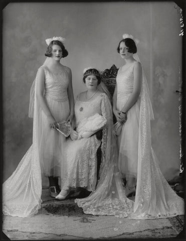Viscountess Cobham with her daughters NPG x124642