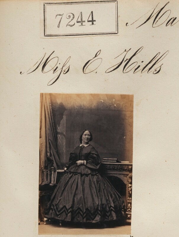Miss e. hills npg ax57156