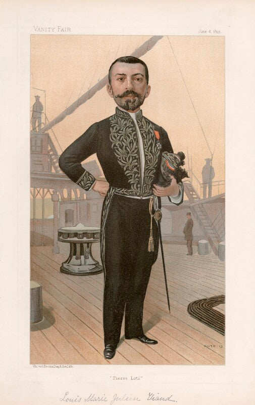 Julien viaud ('pierre lotti') ('men of the day. no. 621.') npg d44754