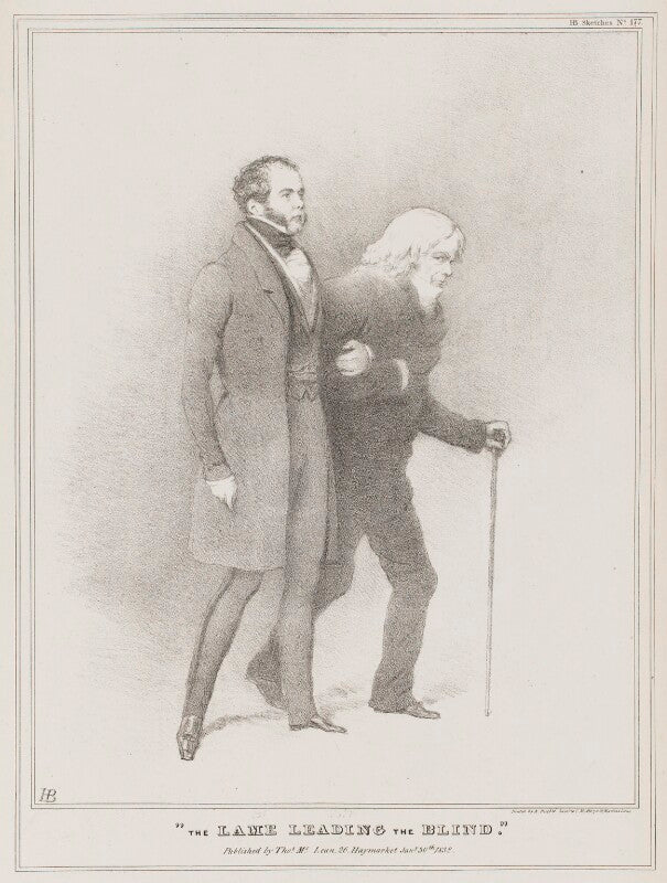 'the lame leading the blind' npg d41112