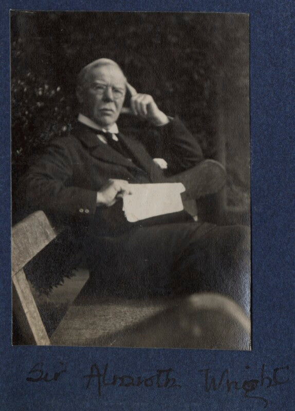 Sir almroth edward wright npg ax141819