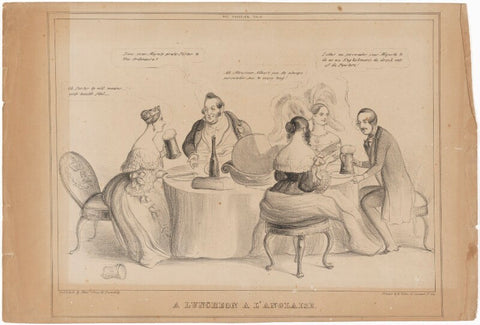 'A Luncheon a l'Anglaise' NPG D33585