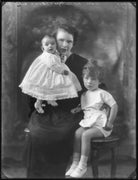 Rosemary Anne Magee (née Cope); Edith Norah Florence Cope (née Robinson); Peter Hercules Cope NPG x122935