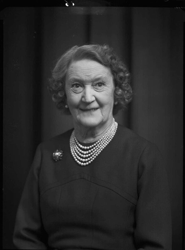 Myra alice (née newton), lady fox npg x173858