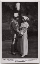 Robert Evett as Captain Frank Falconer and Daisy Elliston as June Pomeroy in 'Autumn Manoeuvres' NPG x138272