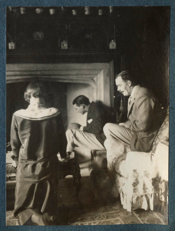 Julian vinogradoff (née morrell); bob gathorne hardy; l.p. hartley npg ax142032