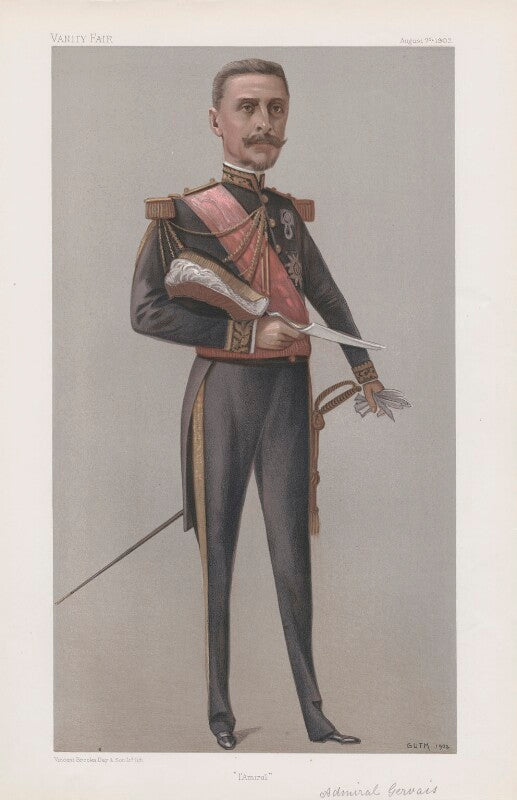 Admiral alfred albert gervais ('men of the day. no. 846.') npg d45130