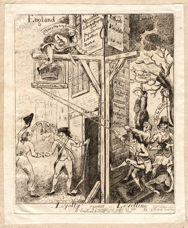 Thomas paine ('loyalty against levelling') npg d9890