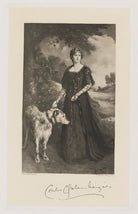 Cecilia Clementina Menzies (née Wombwell) NPG D38371