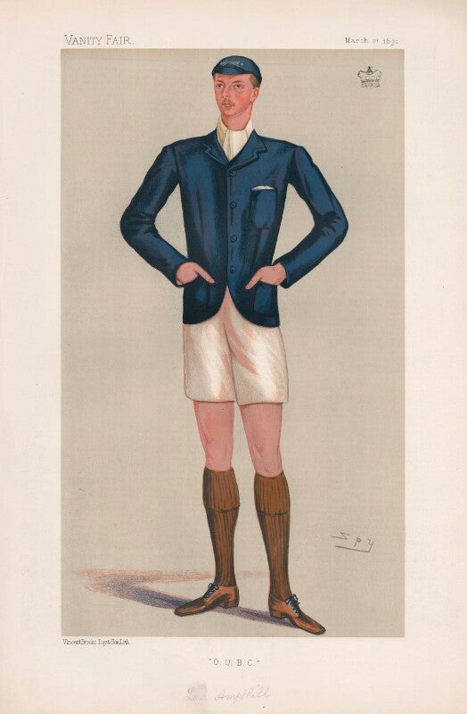 (arthur) oliver villiers russell, 2nd baron ampthill ('men of the day. no. 502.') npg d44534