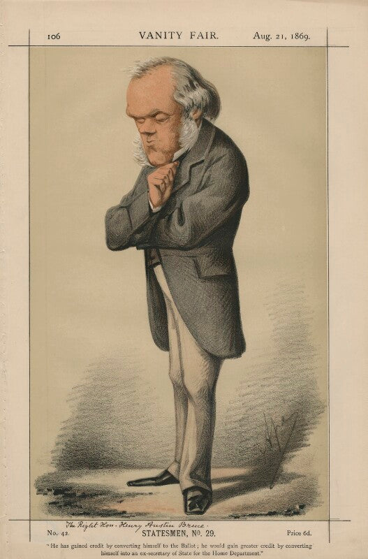 Henry austin bruce, 1st baron aberdare (statesmen, no. 29.') npg d43393