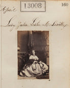 Lady Julia Louisa Richardson-Robertson (née Leslie-Melville) NPG Ax62649