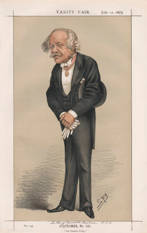 Sir henry creswicke rawlinson, 1st bt ('statesmen, no. 147. "our eastern policy."') npg d43596