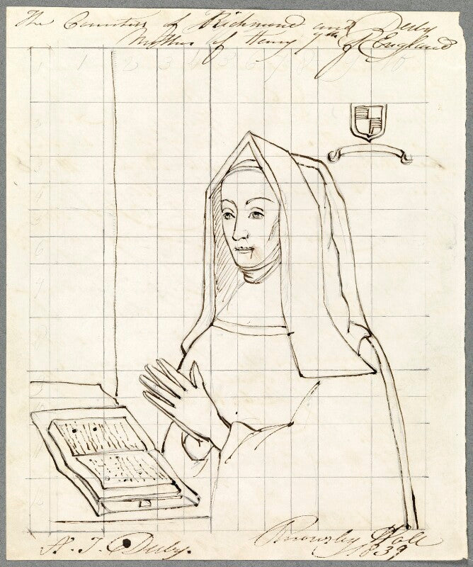 Lady margaret beaufort, countess of richmond and derby npg d23065