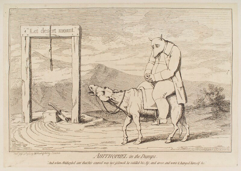 Charles james fox ('ahitophel in the dumps') npg d12351