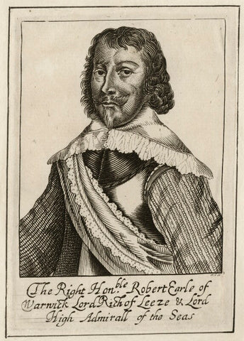 Robert Rich, 2nd Earl of Warwick NPG D26530