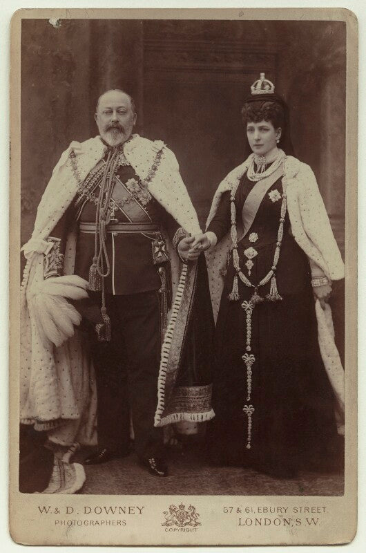 King edward vii; queen alexandra npg x74700