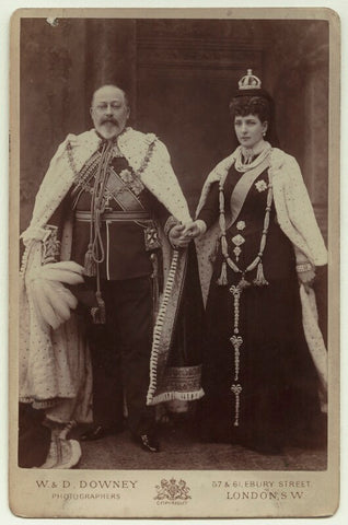 King Edward VII; Queen Alexandra NPG x74700