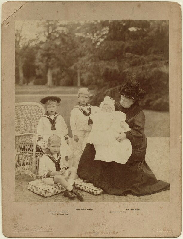 Queen victoria with her great grandchildren npg x6052