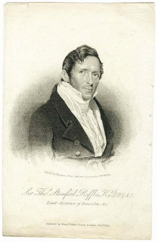 Sir thomas stamford bingley raffles npg d38020