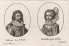 Frederick V, King of Bohemia and Elector Palatine; Princess Elizabeth, Queen of Bohemia and Electress Palatine NPG D18169