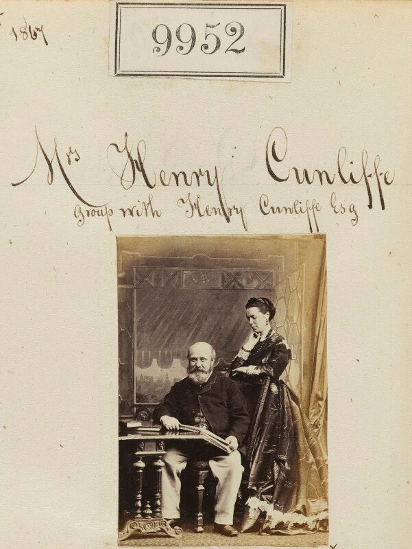 Henry cunliffe; mrs henry cunliffe npg ax59670