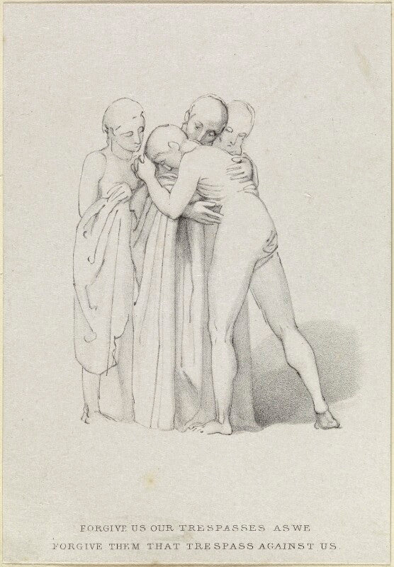 'forgive us our trespasses as we forgive them that trespass against us' npg d21971