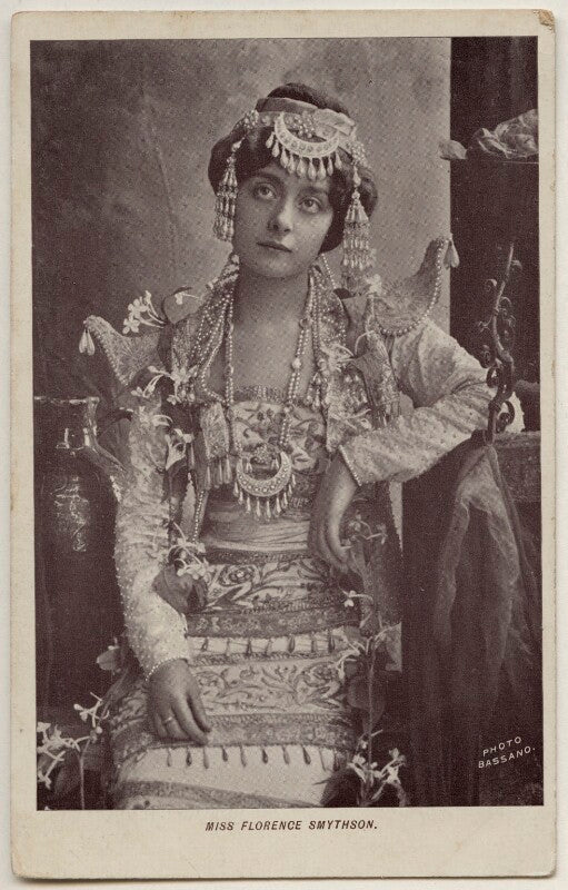 Florence smithson as chandra nil in 'blue moon' npg x198026