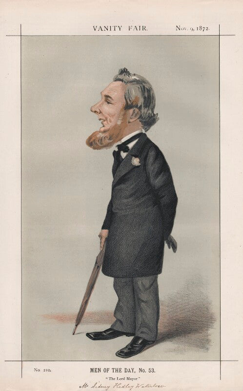 Sir sydney hedley waterlow, 1st bt ('men of the day, no. 53.') npg d43561