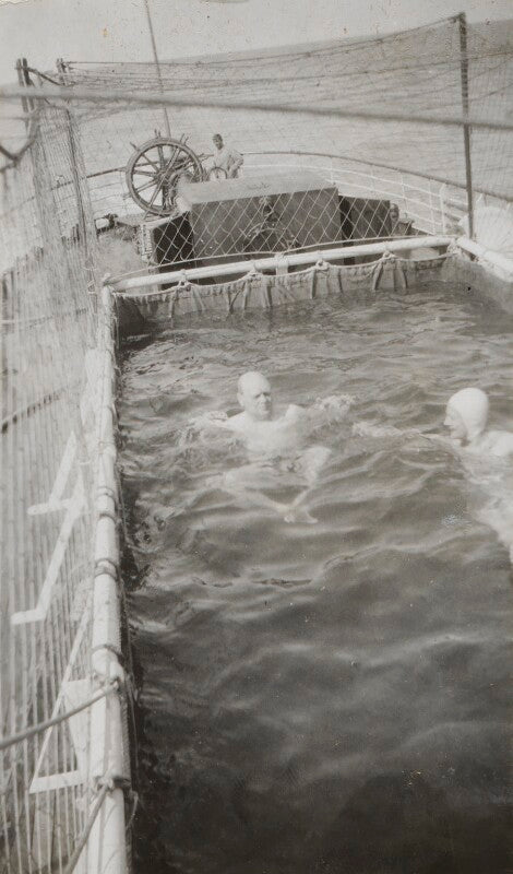 Winston churchill; clementine ogilvy spencer churchill (née hozier), baroness spencer churchill npg ax183143